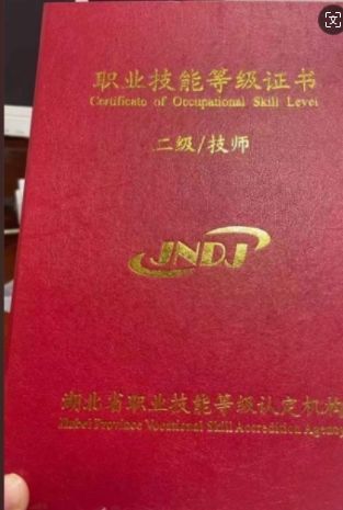 二級(jí)職業(yè)技能等級(jí)證書(shū)